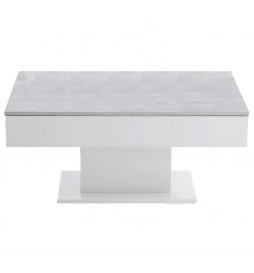 FMD Table basse Gris béton...