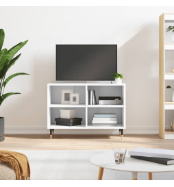 Meuble TV blanc 69,5 x 30 x...