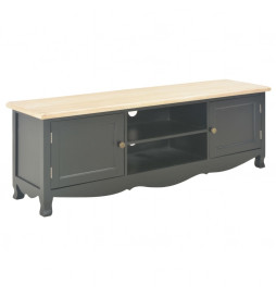 Meuble TV Noir 120 x 30 x...