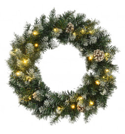 Couronne de Noël avec...