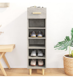 Armoire à chaussures Gris...
