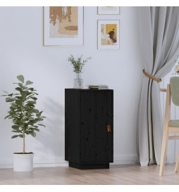 Buffet Noir 34x40x75 cm...