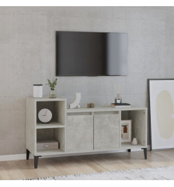 Meuble TV Gris béton...