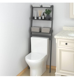 Étagère de toilette Gris...