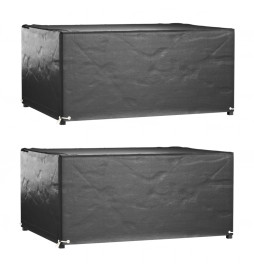 Housses salon de jardin2pcs...