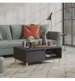 Table basse Gris 90x60x35...