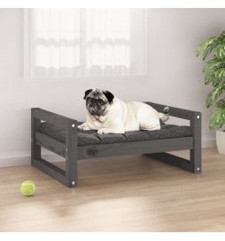 Lit pour chien Gris...