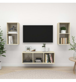 Ensemble de meuble TV 3 pcs...