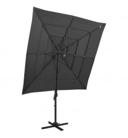 Parasol à 4 niveaux avec...