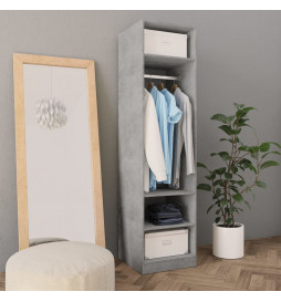 Garde-robe Gris béton 50 x...
