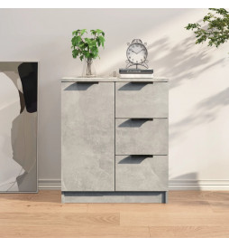 Buffet Gris béton 60x30x70...
