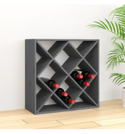 Armoire à vin Gris 62x25x62...