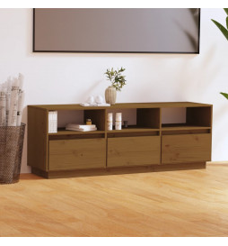 Meuble TV Marron miel...
