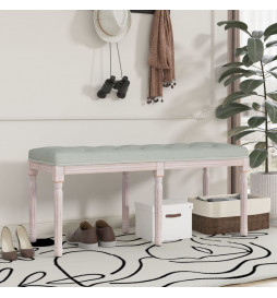 Banc Gris clair 110x40x49...
