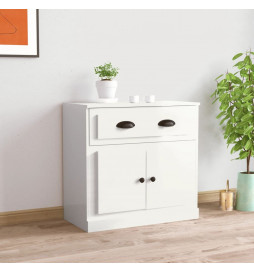 Buffet blanc brillant...