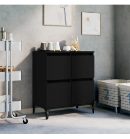 Buffet Noir 60x35x70 cm...