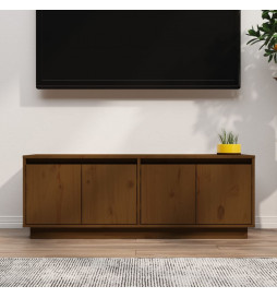 Meuble TV Marron miel...
