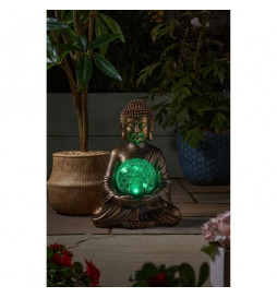 Buddha et Globe solire,...