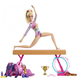 BARBIE COFFRET GYMNASTE -...