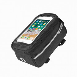 Pochette Tactile Velo pour Smartphone Support GPS Noir Universel VTT Cyclisme Universel