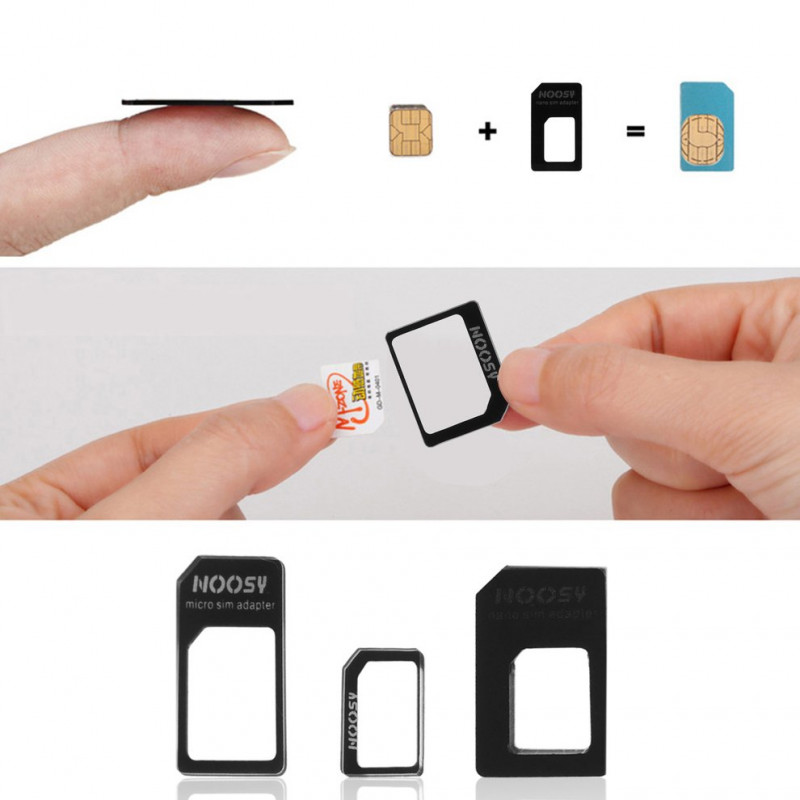Adaptateur de carte SIM 3 en 1 pour Smartphone Micro SIM Adaptateur de carte SIM 3 en 1 pour Smartphone Micro SIM