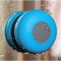 Enceinte Waterproof Bluetooth pour Smartphone Ventouse Haut-Parleur Micro Douche Petite