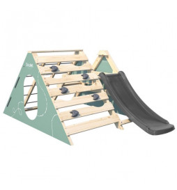 Aire de jeu avec toboggan -...