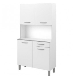 Buffet de cuisine - Blanc -...