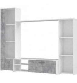 Meuble TV paroi murale -...