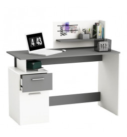 Bureau droit - Blanc et...