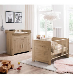 Chambre bébé Duo : Lit 70 x...