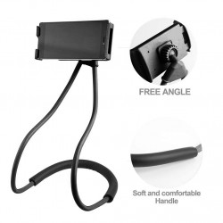Support Nuque Lazy pour Smartphone Selfie Bureau Universel Flexible Reglable