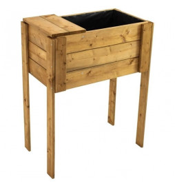 Bac potager sur pieds avec...