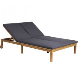 Bain de soleil en bois BERGAME