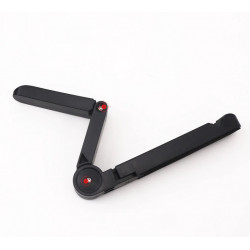Support Bureau Pliable pour Smartphone & Tablette Compact Universel (NOIR)