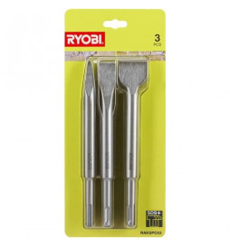 Kit 3 burins SDS+ RYOBI -...