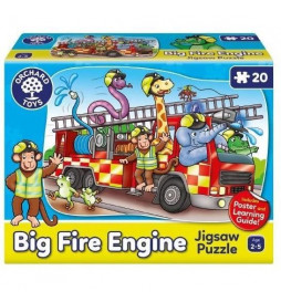 Big Fire Engine - Puzzle -...