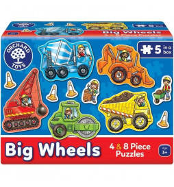 Les tracteurs - Puzzle -...