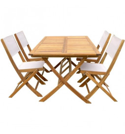 Ensemble repas de jardin en...