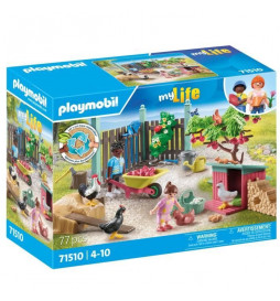 PLAYMOBIL 71510 Poulailler...