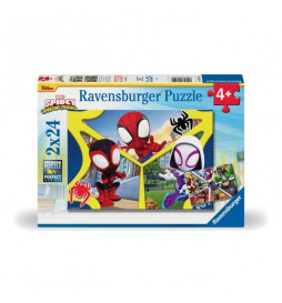 Puzzle 2x24 pieces Spidey &...