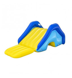 Toboggan gonflable géant -...