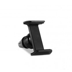 Support Voiture Réglable pour Smartphone Noir Ventilateur Universel 360 Rotatif Ajustable