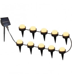10 mini-spots lumineux...