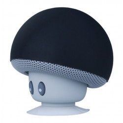 Enceinte Champignon Bluetooth pour Smartphone Ventouse Haut-Parleur Micro Mini