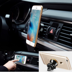 Pack Voiture pour Smartphone Android (Cable Chargeur Micro-USB + Double Adaptateur Allume Cigare + Support Voiture Magnetique)