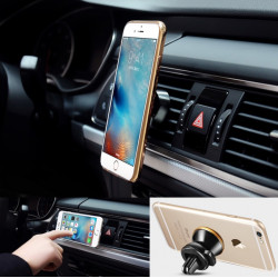 Pack Voiture pour Smartphone (Cable Chargeur Type-C + Double Adaptateur Allume Cigare + Support Voiture Magnetique) Android