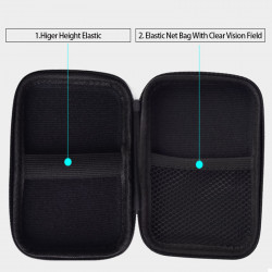 Pack pour Smartphone (Cable Chargeur Noodle Micro-USB + Pochette + Batterie + Prise Secteur)