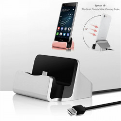Station d'Accueil de Chargement pour Smartphone Micro USB Support Chargeur Bureau