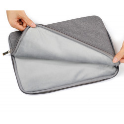 Pochette Effet Jean 15" pour Mac PC Housse Protection Sacoche Ordinateur Portable 15 Pouces